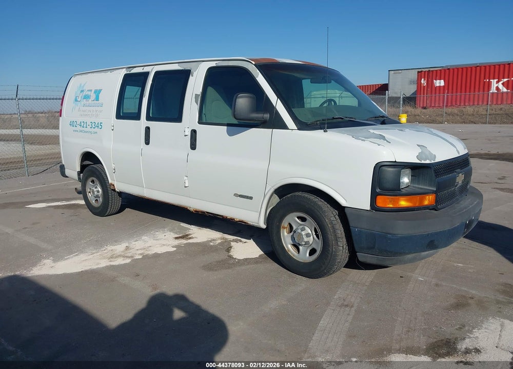 2003 CHEVROLET EXPRESS VIN: 1GCFG25T231175465