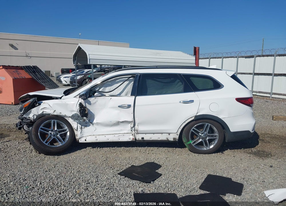 2017 HYUNDAI SANTA FE LIMITED ULTIMATE VIN: KM8SR4HF3HU209098