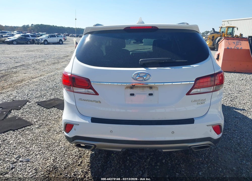 2017 HYUNDAI SANTA FE LIMITED ULTIMATE VIN: KM8SR4HF3HU209098