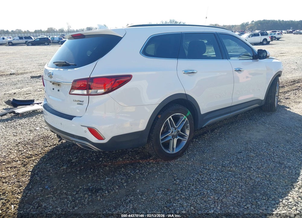 2017 HYUNDAI SANTA FE LIMITED ULTIMATE VIN: KM8SR4HF3HU209098