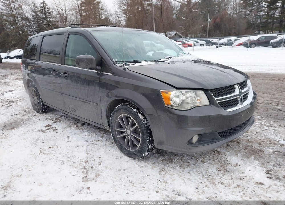 2017 DODGE GRAND CARAVAN SXT VIN: 2C4RDGCG4HR801495