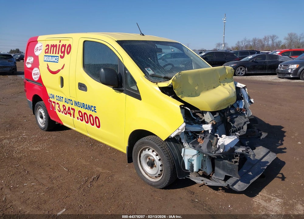2014 NISSAN NV200 S VIN: 3N6CM0KN0EK695622