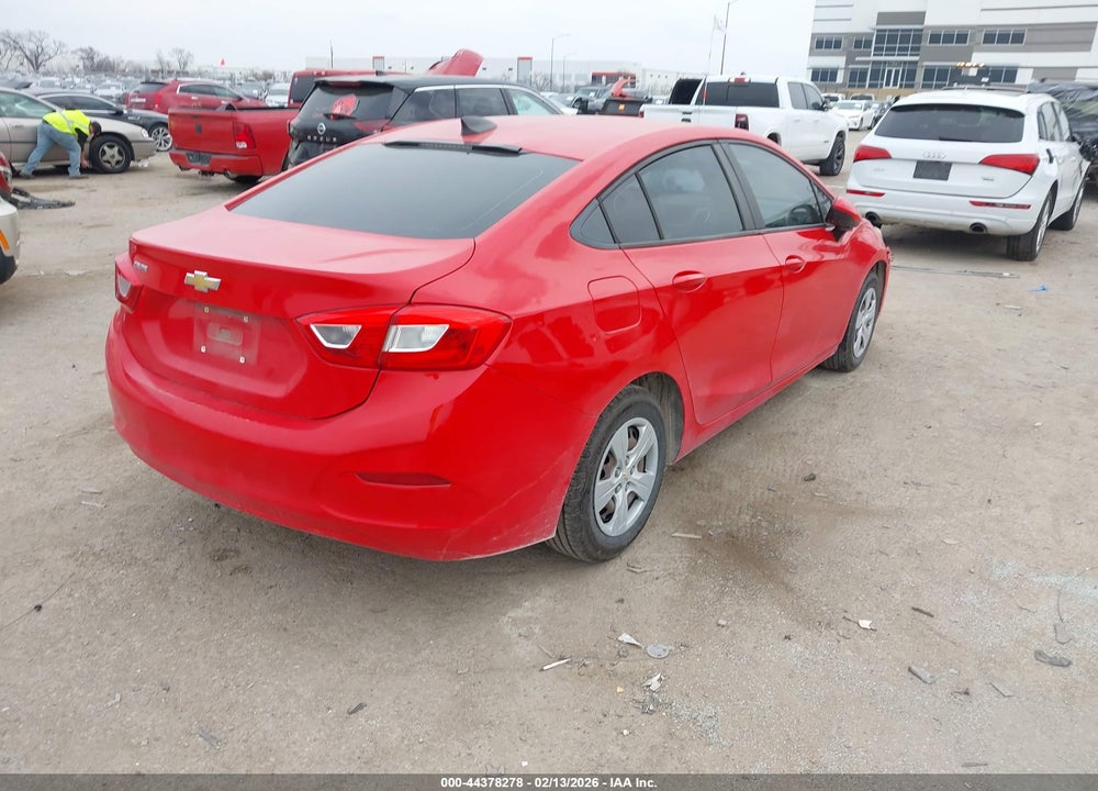 2017 CHEVROLET CRUZE LS AUTO VIN: 1G1BC5SM8H7235321