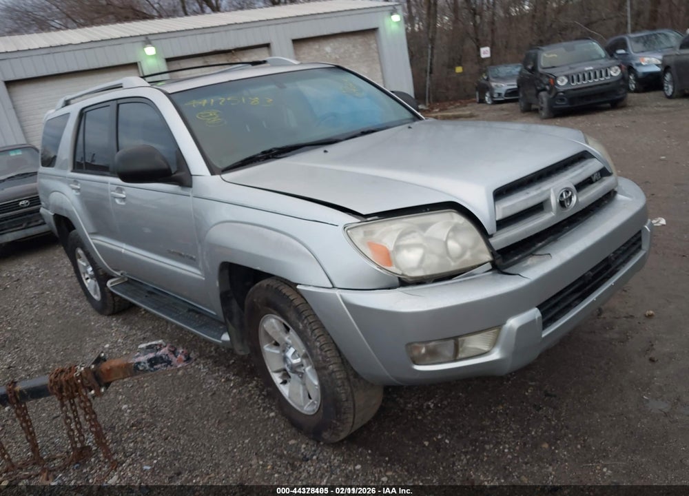 2003 TOYOTA 4RUNNER LIMITED V8 VIN: JTEBT17R530018875