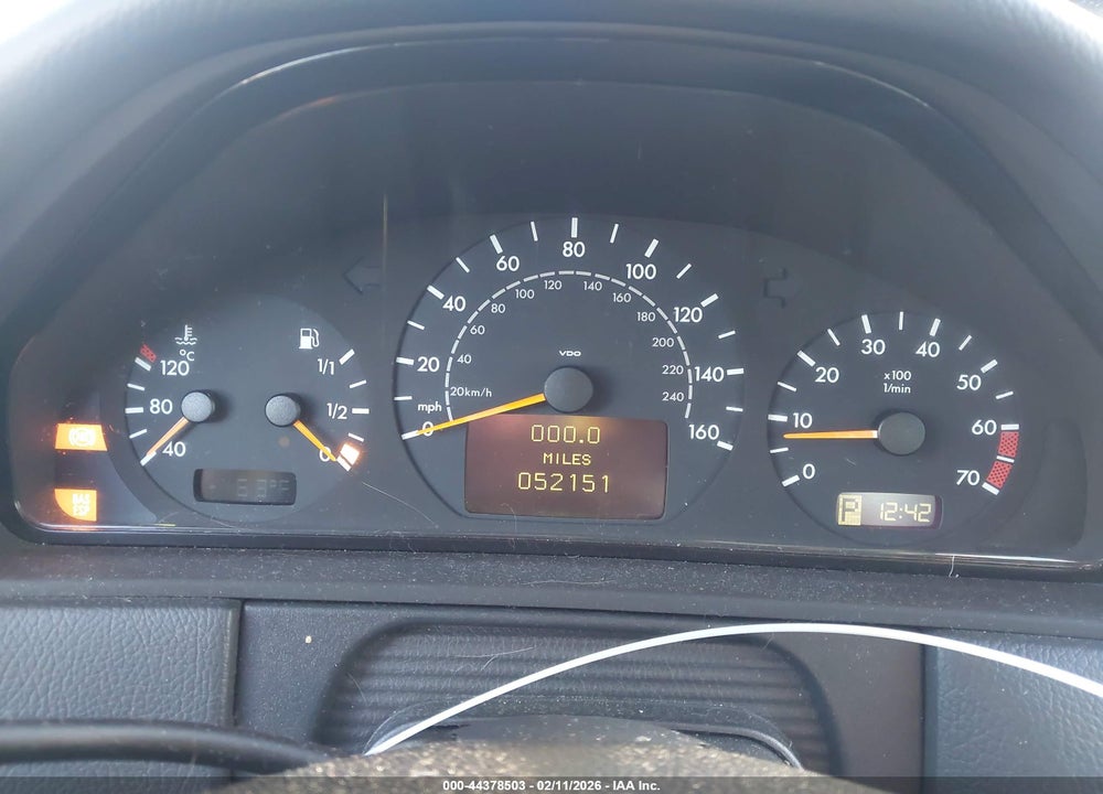 2001 MERCEDES-BENZ E 430 VIN: WDBJF70J31B238322