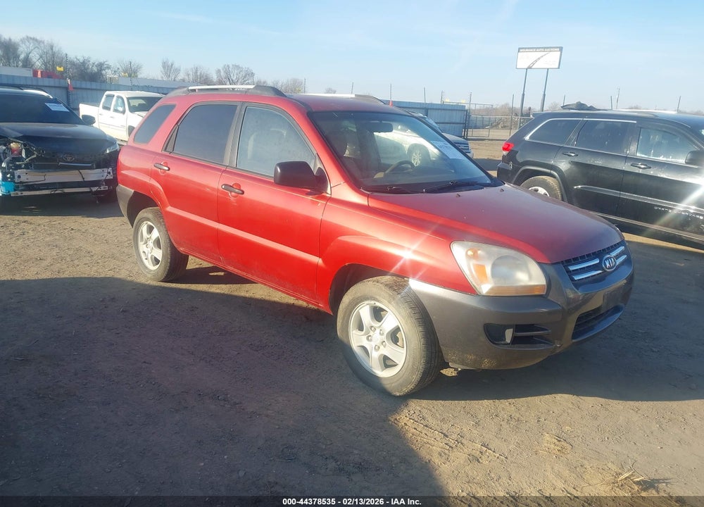 2007 KIA SPORTAGE LX VIN: KNDJF724077431144