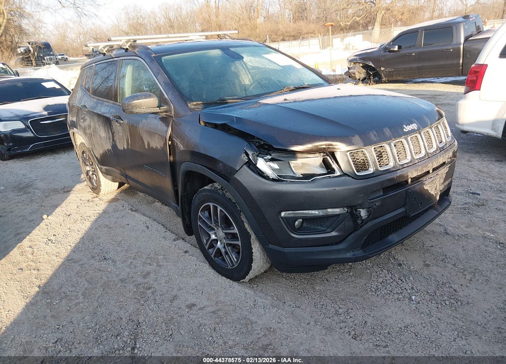 2018 JEEP COMPASS LATITUDE 4X4 VIN: 3C4NJDBBXJT150047