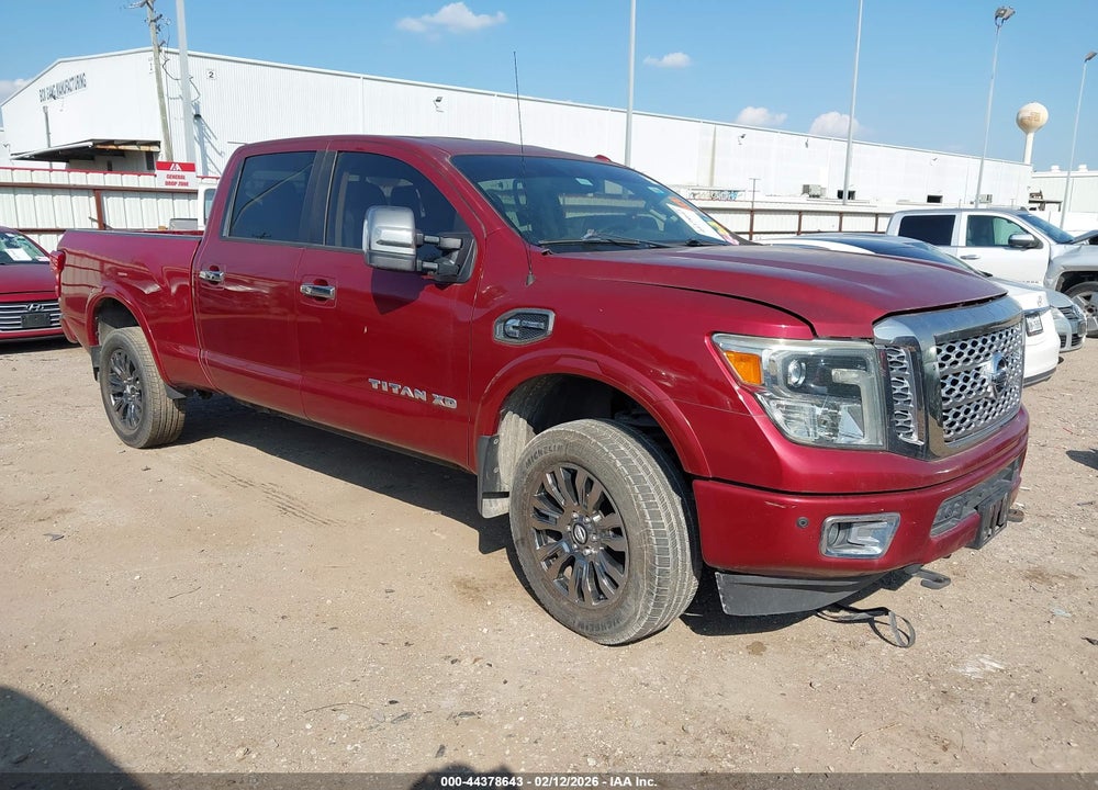 2016 NISSAN TITAN XD PLATINUM RESERVE DIESEL/S DIESEL/SL DIESEL/SV DIESEL VIN: 1N6BA1F21GN500909