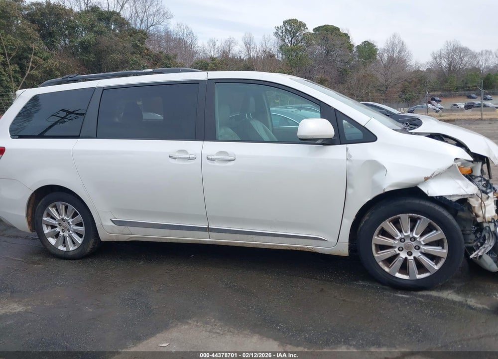 2012 TOYOTA SIENNA LIMITED 7 PASSENGER VIN: 5TDDK3DC6CS033023