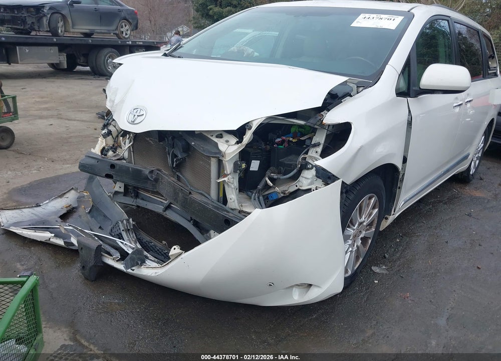 2012 TOYOTA SIENNA LIMITED 7 PASSENGER VIN: 5TDDK3DC6CS033023