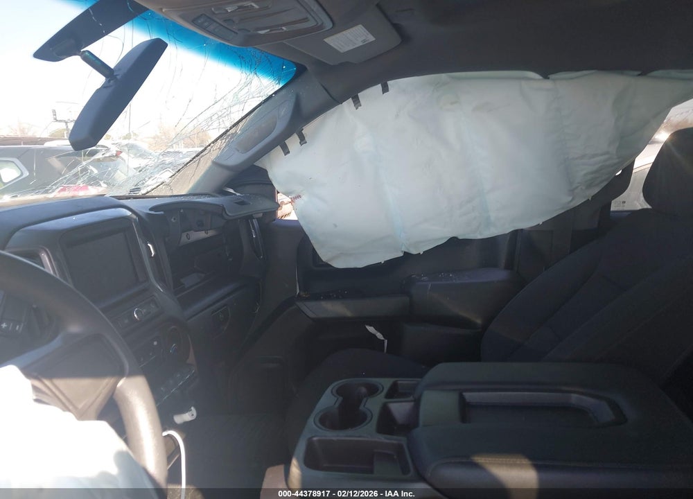 2021 CHEVROLET SILVERADO 1500 2WD  SHORT BED CUSTOM VIN: 3GCPWBEK8MG280545