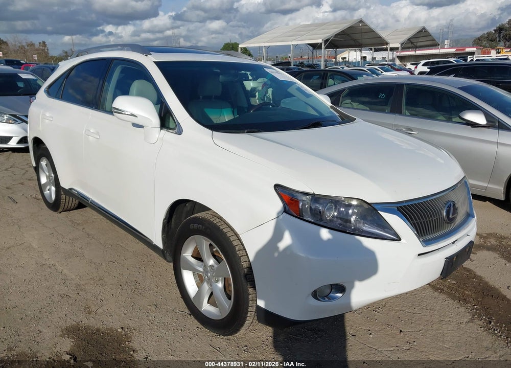 2011 LEXS RX 450H VIN: JTJBC1BA7B2037403
