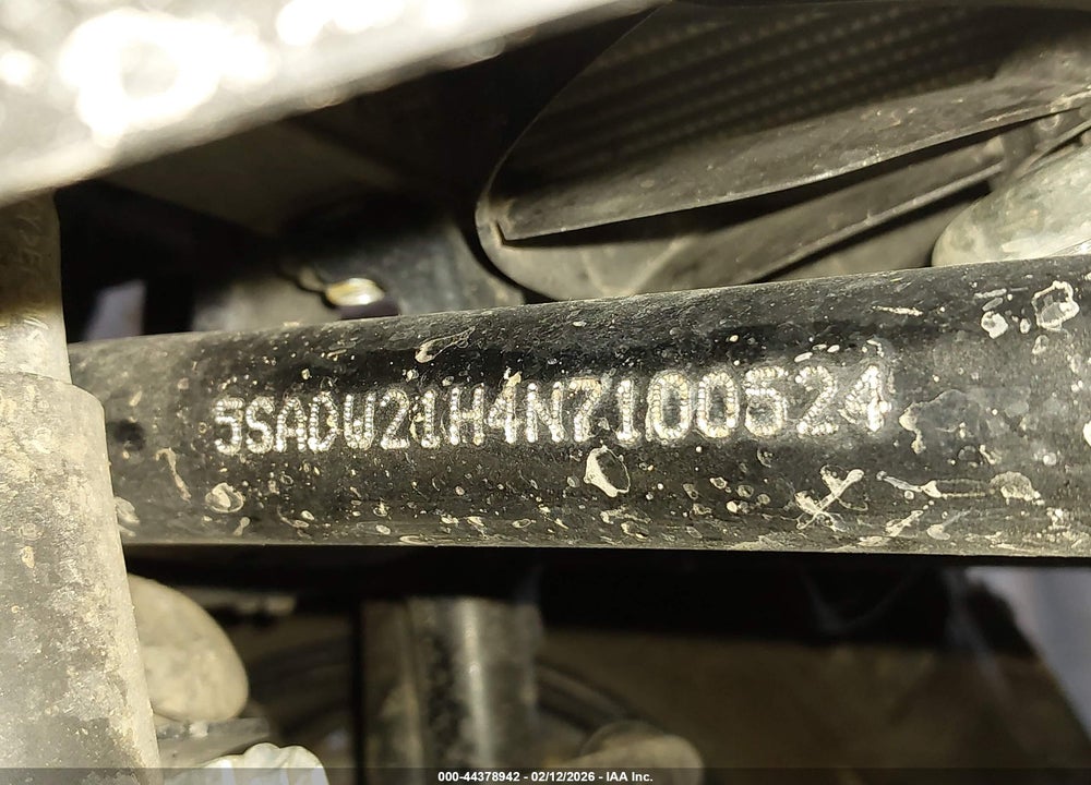 2022 SUZUKI LT-A500 XPZ VIN: 5SADW21H4N7100524