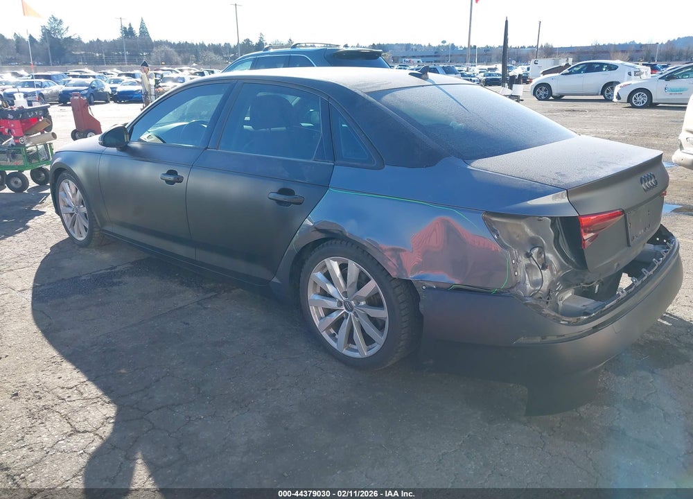 2017 AUDI A4 2.0T PREMIUM VIN: WAUANAF4XHN039342