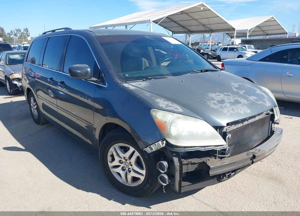 2006 HONDA ODYSSEY EX-L VIN: 5FNRL38696B452712