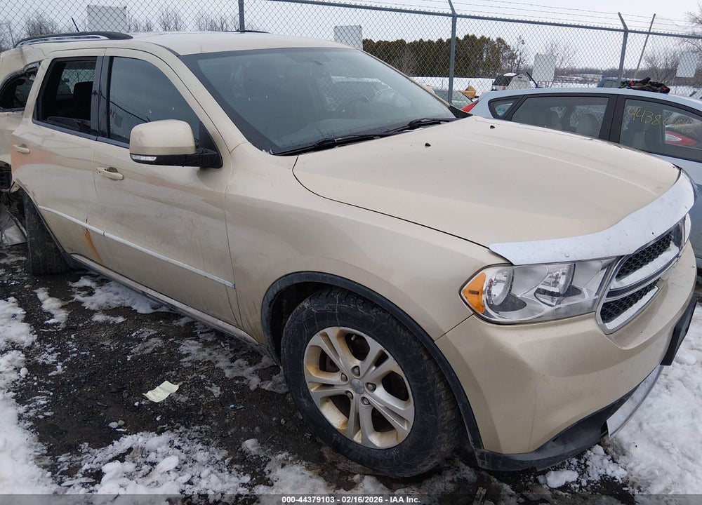 2012 DODGE DURANGO CREW VIN: 1C4RDJDG9CC158011