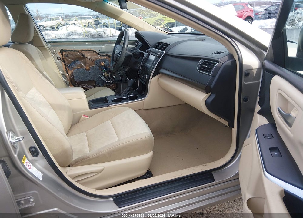 2015 TOYOTA CAMRY LE VIN: 4T4BF1FK7FR502075