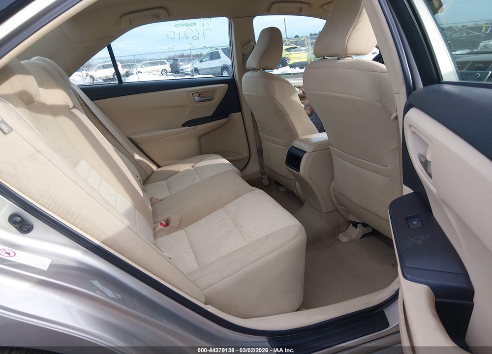 2015 TOYOTA CAMRY LE VIN: 4T4BF1FK7FR502075