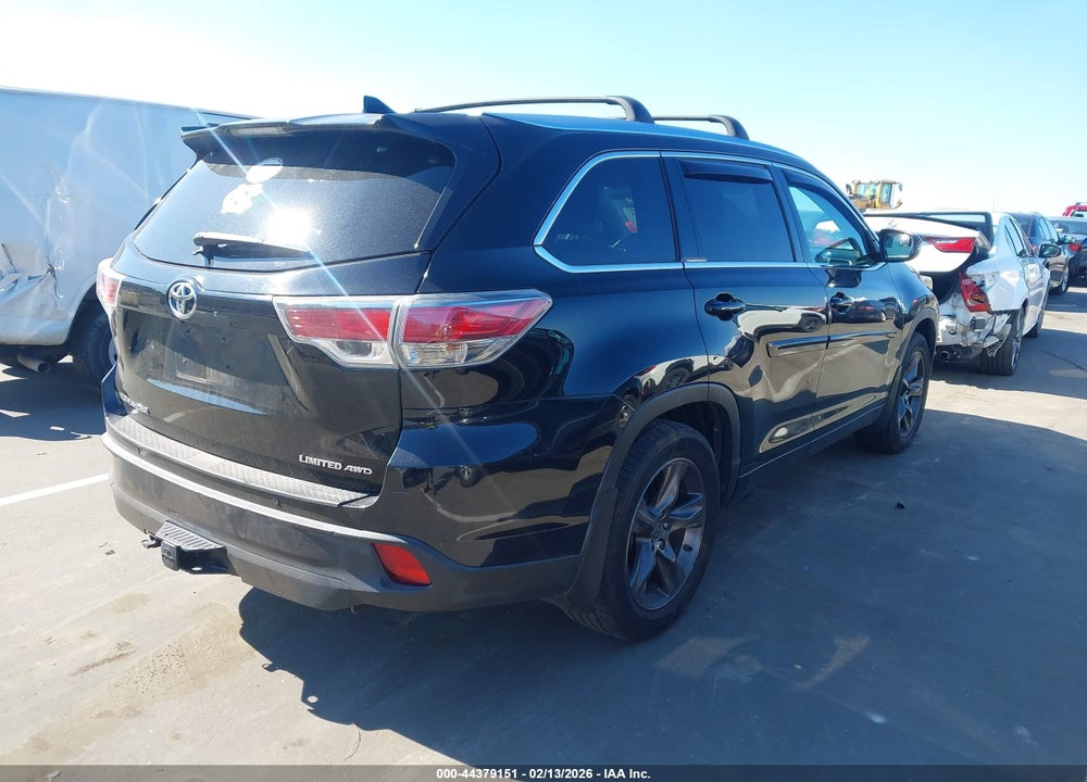2014 TOYOTA HIGHLANDER LIMITED V6 VIN: 5TDDKRFH5ES032444