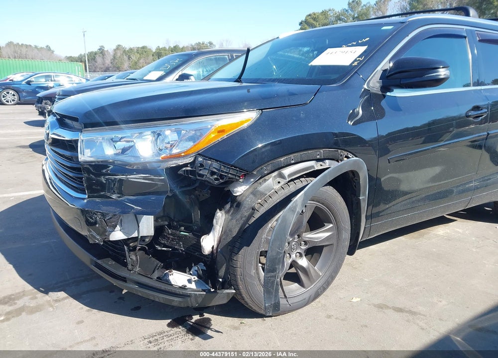 2014 TOYOTA HIGHLANDER LIMITED V6 VIN: 5TDDKRFH5ES032444