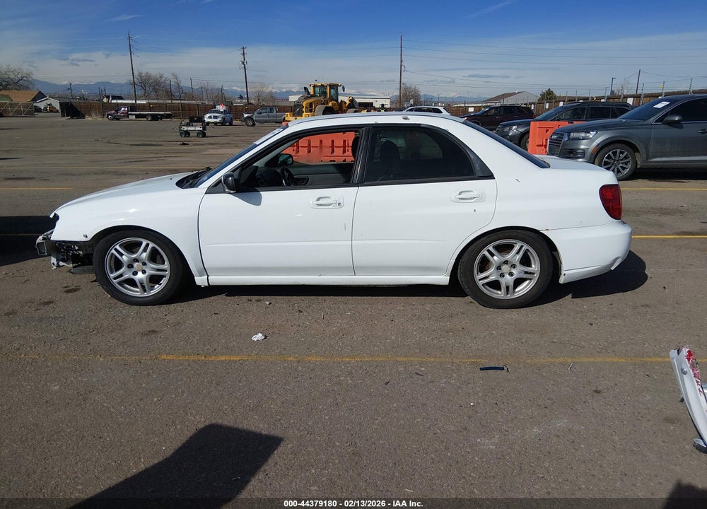 2005 SUBARU IMPREZA 2.5RS VIN: JF1GD675X5H506523