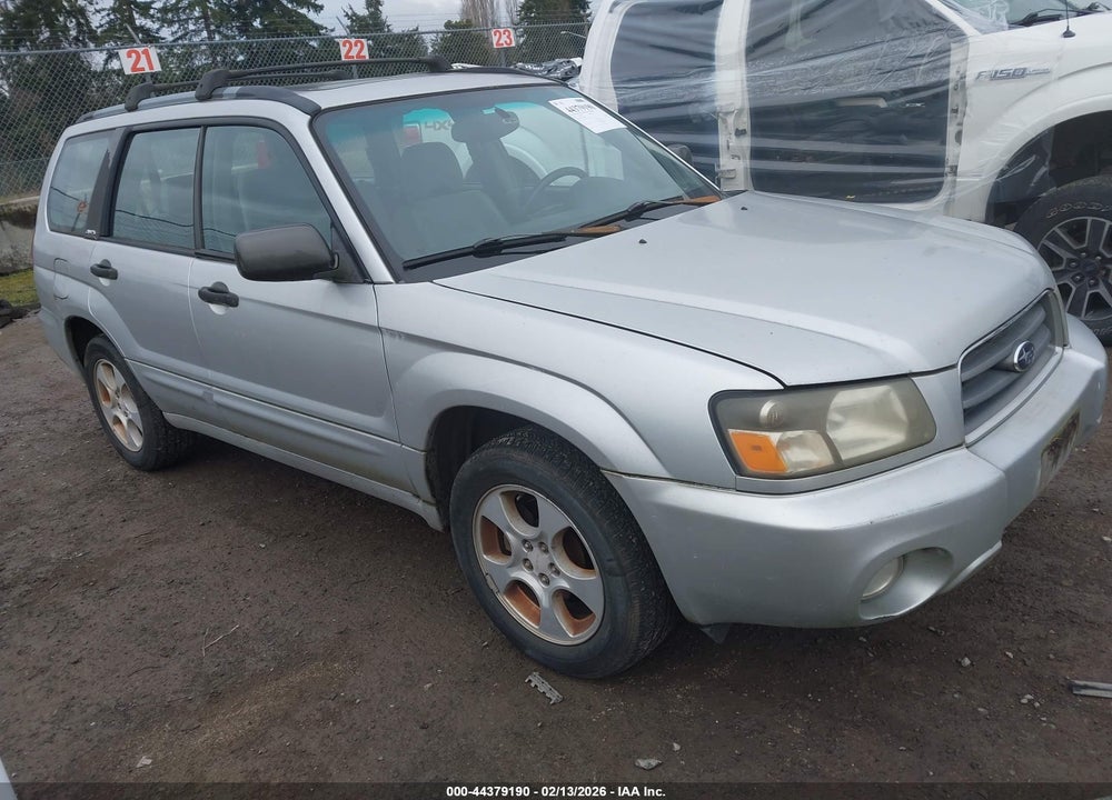 2003 SUBARU FORESTER XS VIN: JF1SG65673H700534