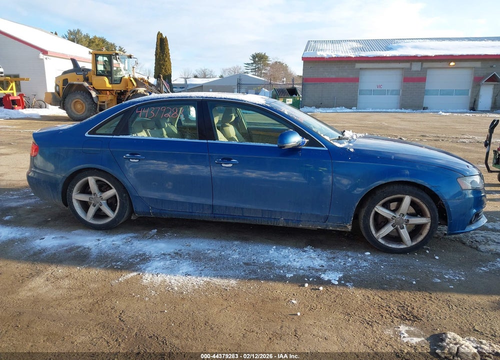 2009 AUDI A4 2.0T PREMIUM VIN: WAUMF78K19N047209