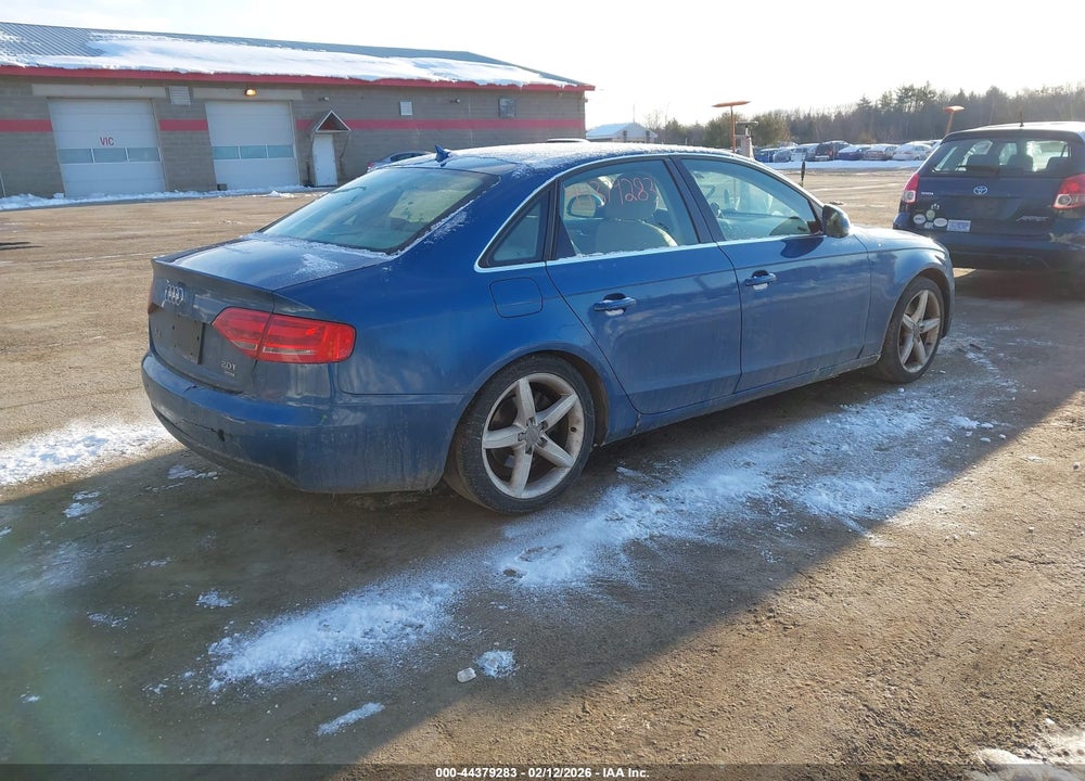 2009 AUDI A4 2.0T PREMIUM VIN: WAUMF78K19N047209