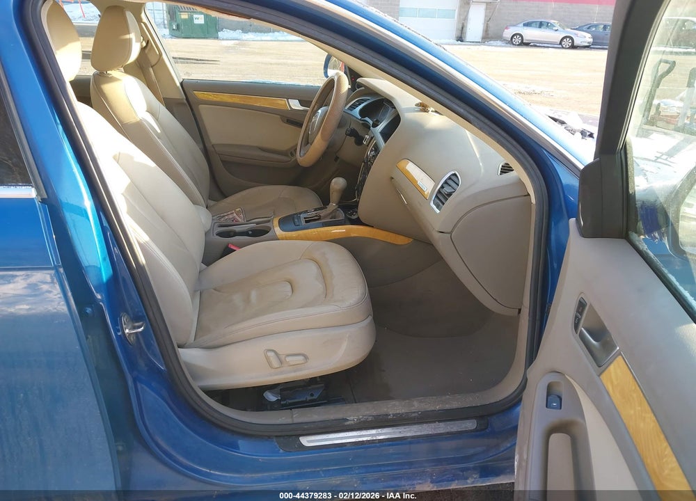 2009 AUDI A4 2.0T PREMIUM VIN: WAUMF78K19N047209