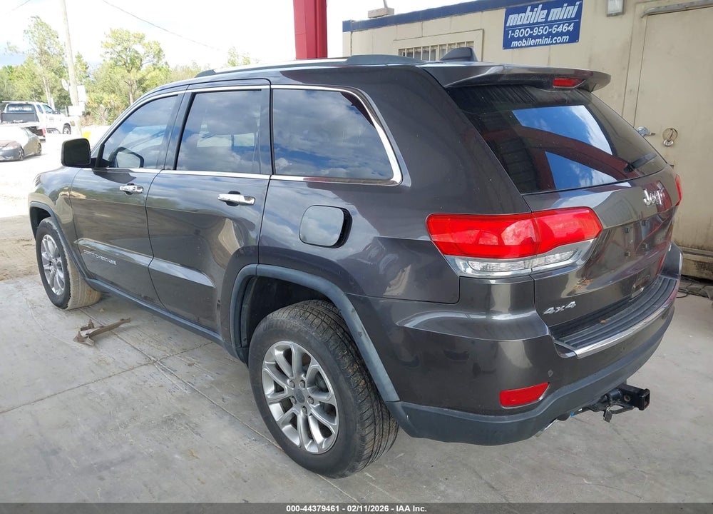 2014 JEEP GRAND CHEROKEE LIMITED VIN: 1C4RJFBG5EC186965