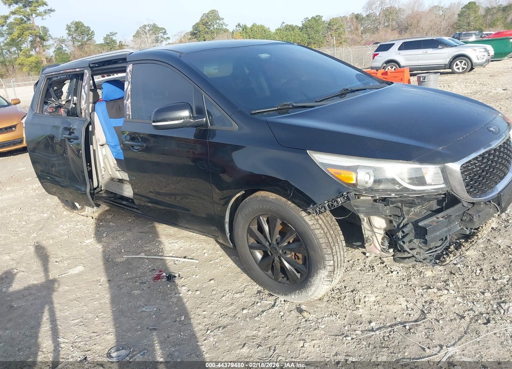 2016 KIA SEDONA LX VIN: KNDMB5C16G6163272