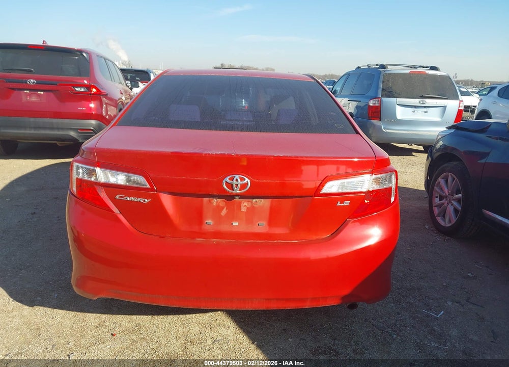 2013 TOYOTA CAMRY LE VIN: 4T1BF1FK9DU665463