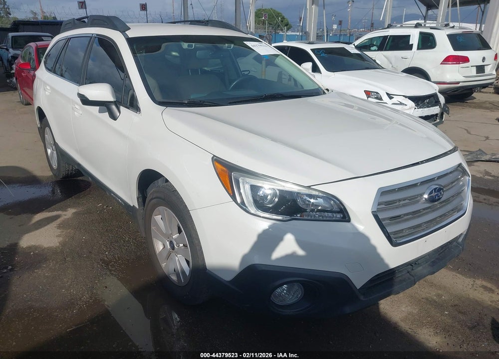 2015 SUBARU OUTBACK 2.5I PREMIUM VIN: 4S4BSAFC2F3294269