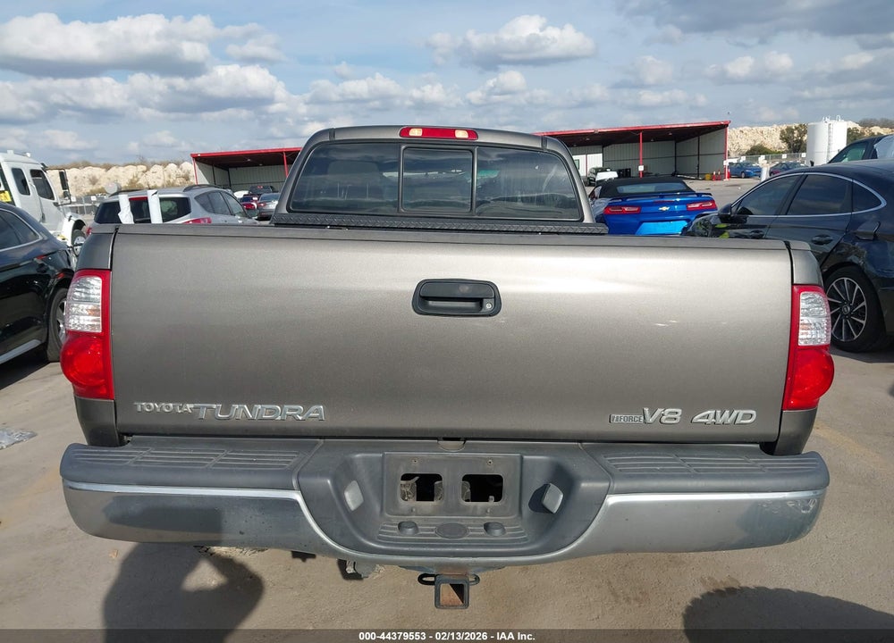 2006 TOYOTA TUNDRA SR5 V8 VIN: 5TBBT44126S477134
