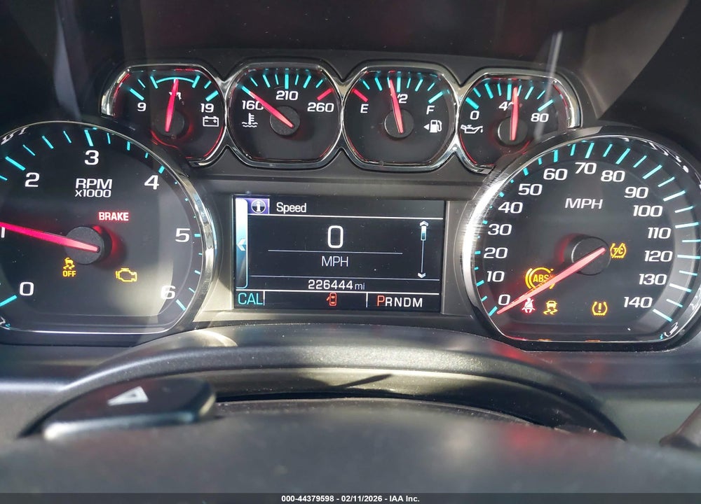 2015 CHEVROLET SILVERADO 1500 1LZ VIN: 3GCUKSEC0FG143707
