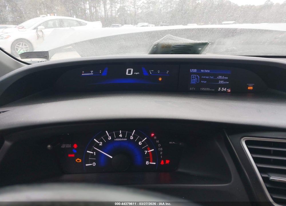 2013 HONDA CIVIC EX-L VIN: 2HGFG3B08DH505226