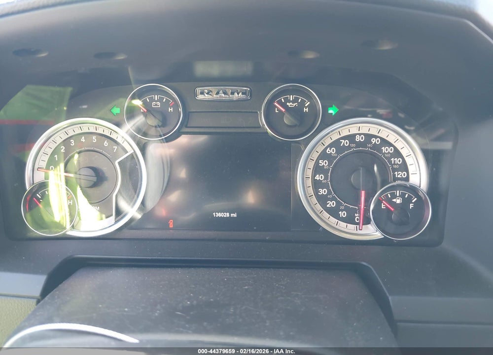 2017 RAM 1500 LAIE  4X4 5'7 BOX VIN: 1C6RR7NT4HS600844