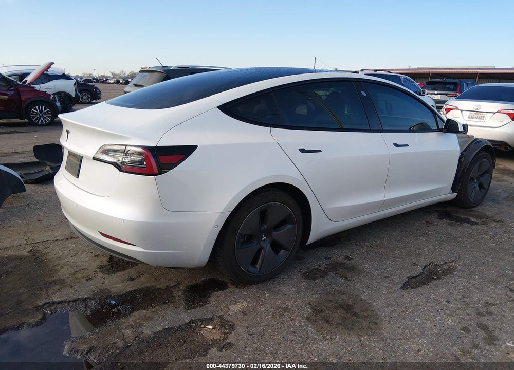 2021 TESLA MODEL 3 STANDARD RANGE PLUS REAR-WHEEL DRIVE VIN: 5YJ3E1EA2MF928602