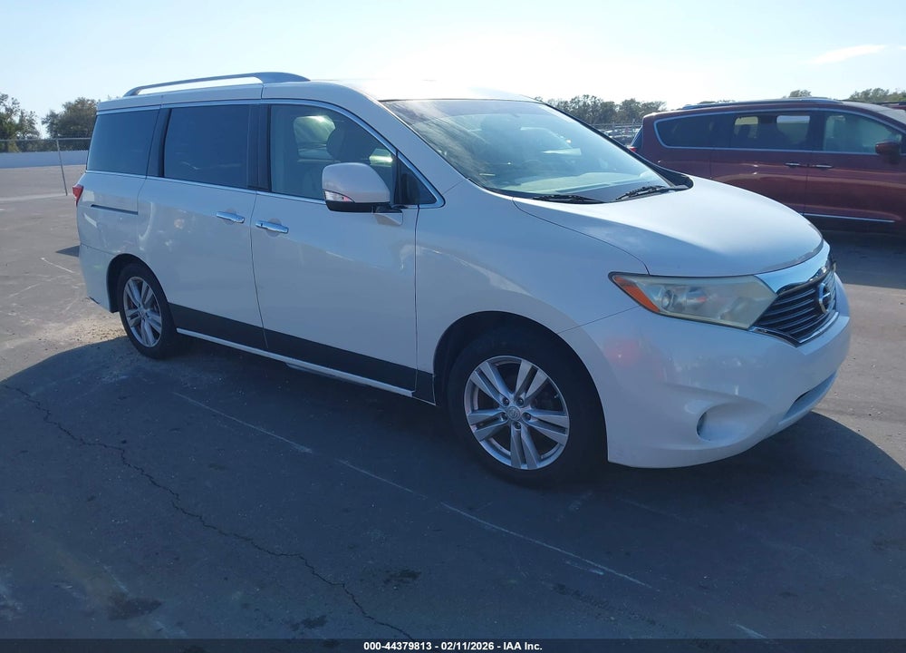 2012 NISSAN QUEST SL VIN: JN8AE2KP7C9044738