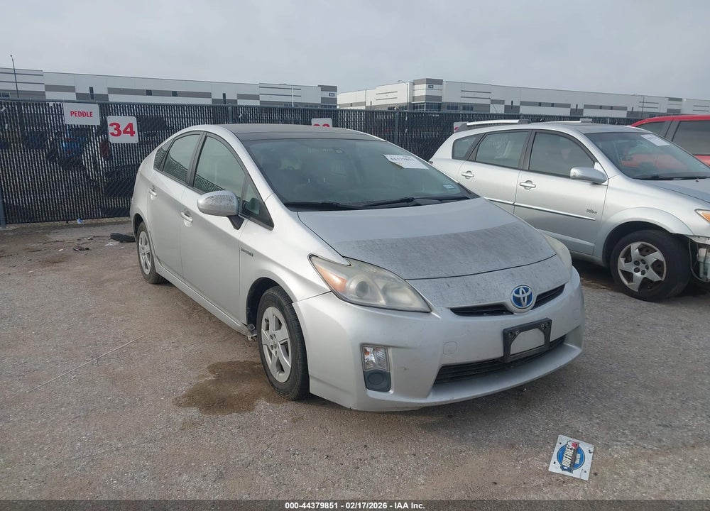 2011 TOYOTA PRIUS THREE VIN: JTDKN3DU6B1440746