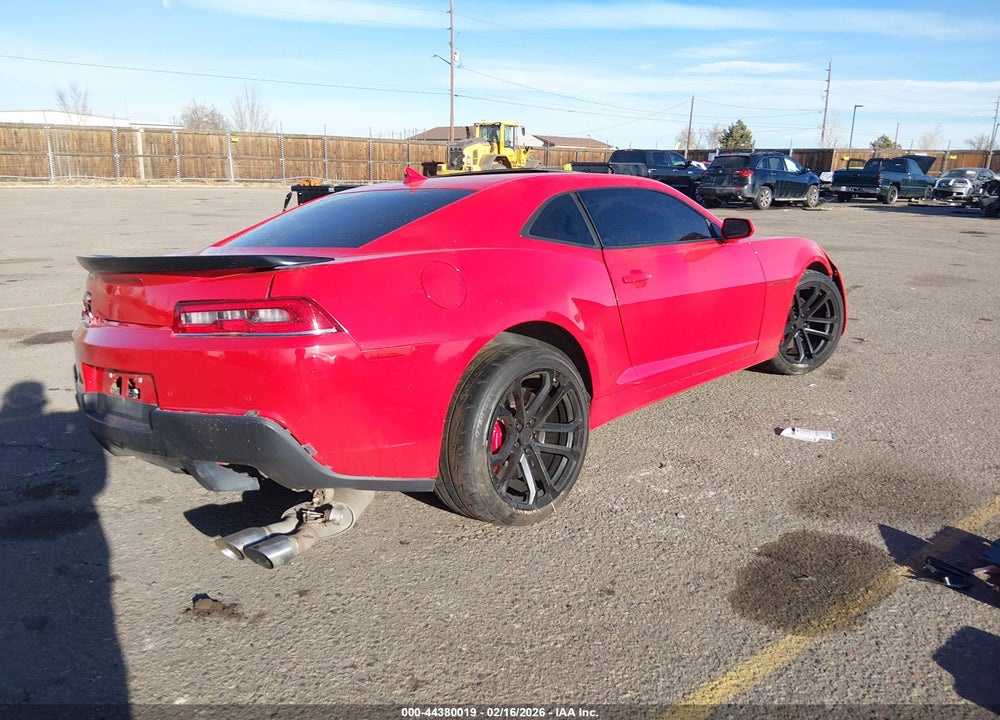 2014 CHEVROLET CAMARO 2SS VIN: 2G1FT1EW0E9295692