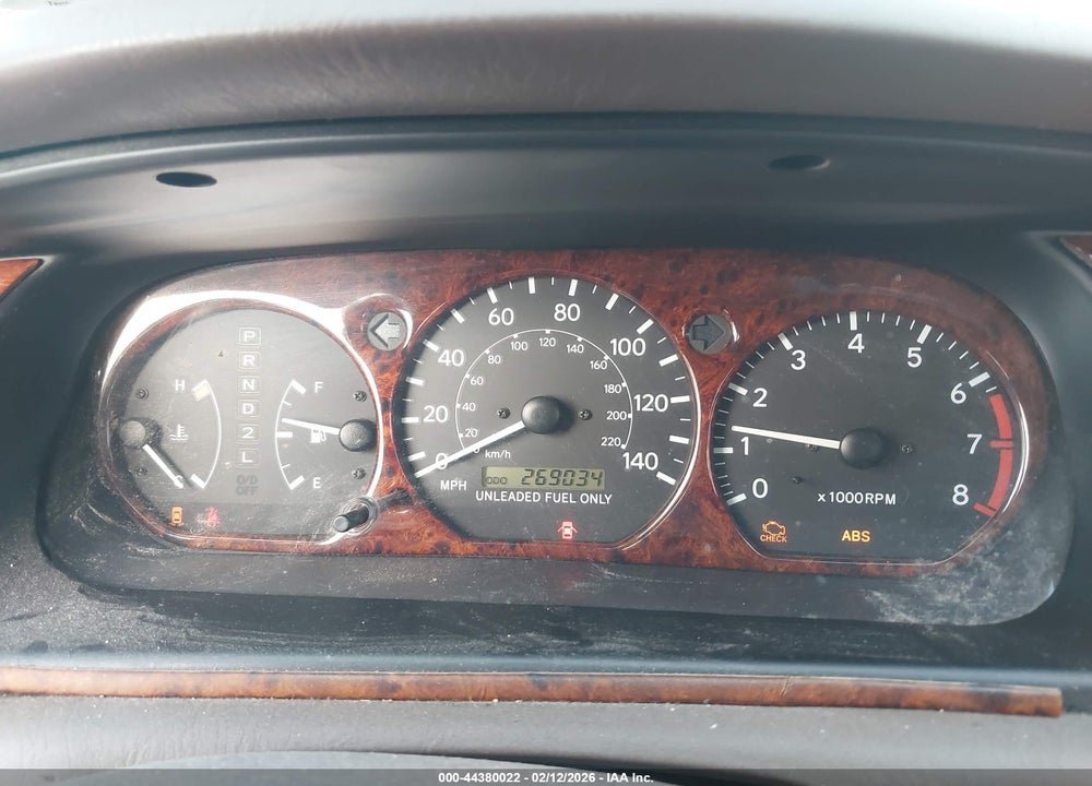 1999 TOYOTA CAMRY LE V6 VIN: JT2BF22K7X0168674