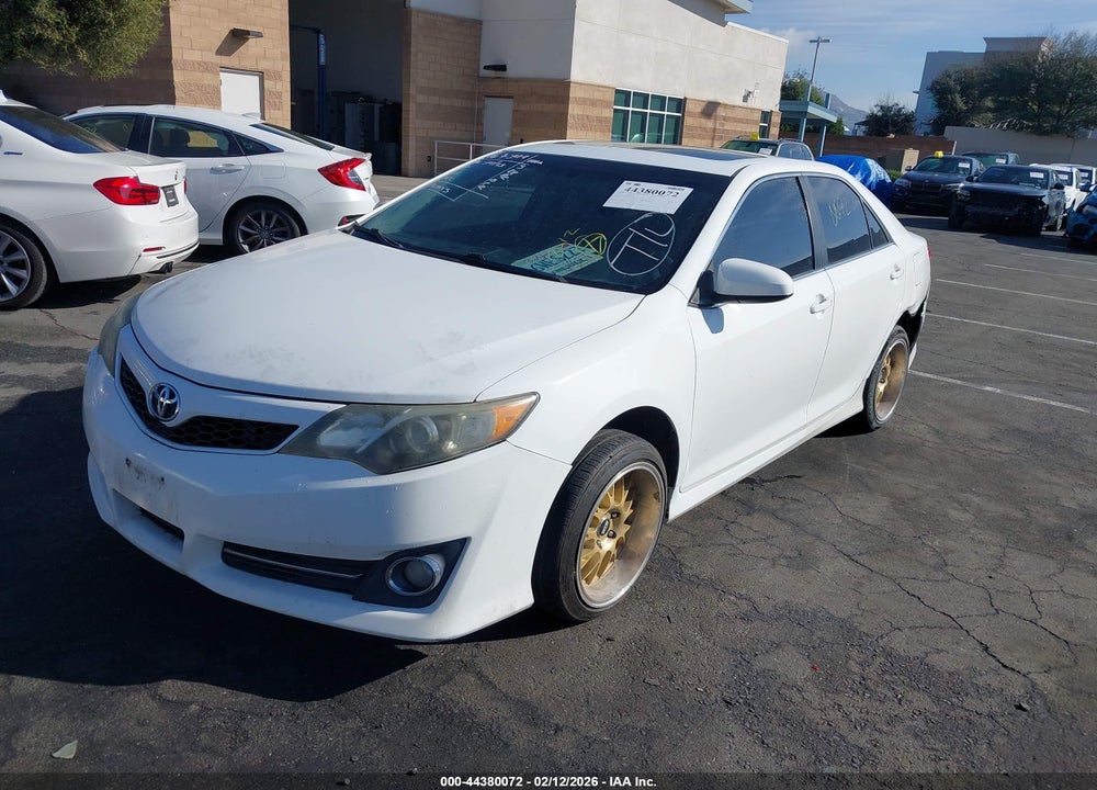 2012 TOYOTA CAMRY SE VIN: 4T1BF1FK1CU611217