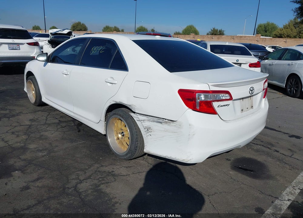 2012 TOYOTA CAMRY SE VIN: 4T1BF1FK1CU611217