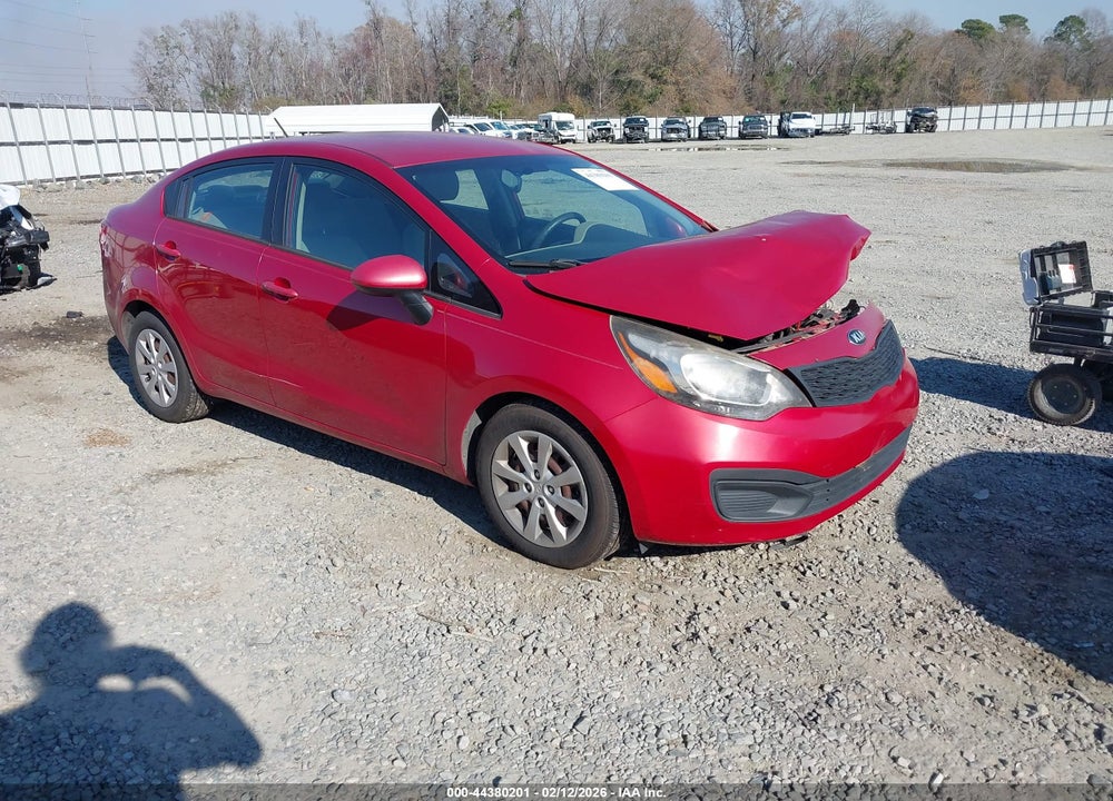 2014 KIA RIO LX VIN: KNADM4A37E6375293