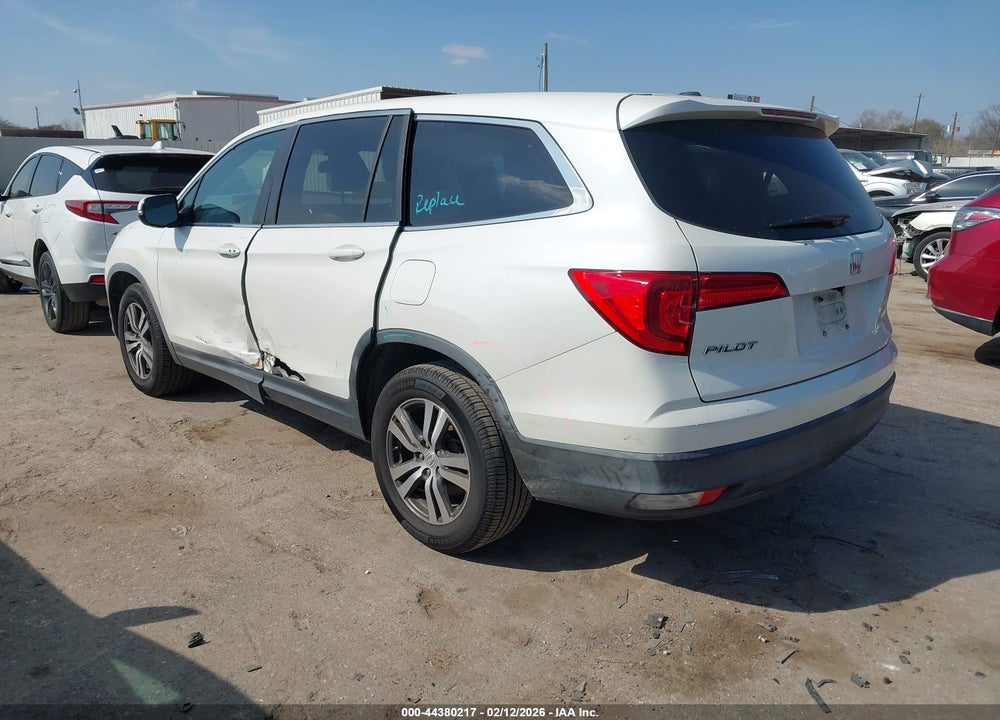 2017 HONDA PILOT EX-L VIN: 5FNYF5H51HB009625