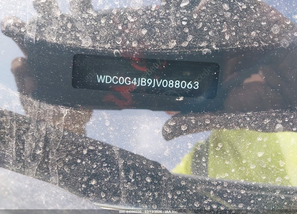 2018 MERCEDES-BENZ GLC 300 VIN: WDC0G4JB9JV088063