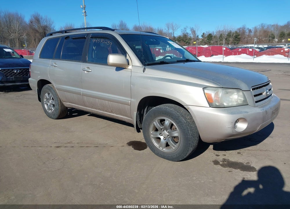 2004 TOYOTA HIGHLANDER V6 VIN: JTEEP21A740032918