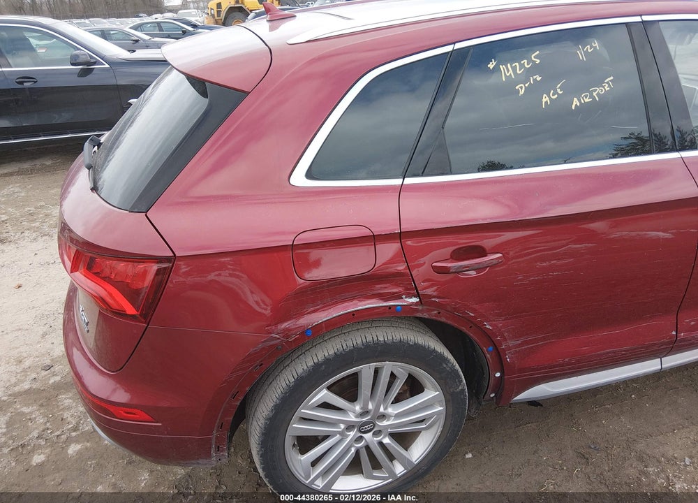 2018 AUDI Q5 2.0T PREMIUM/2.0T TECH PREMIUM VIN: WA1BNAFY5J2238309