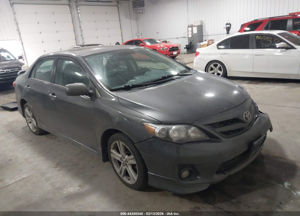 2013 TOYOTA COROLLA S VIN: 2T1BU4EE8DC122593